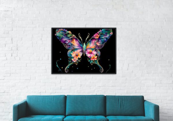 butterfly painting