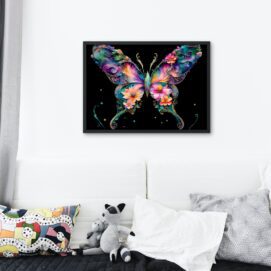 butterfly painting